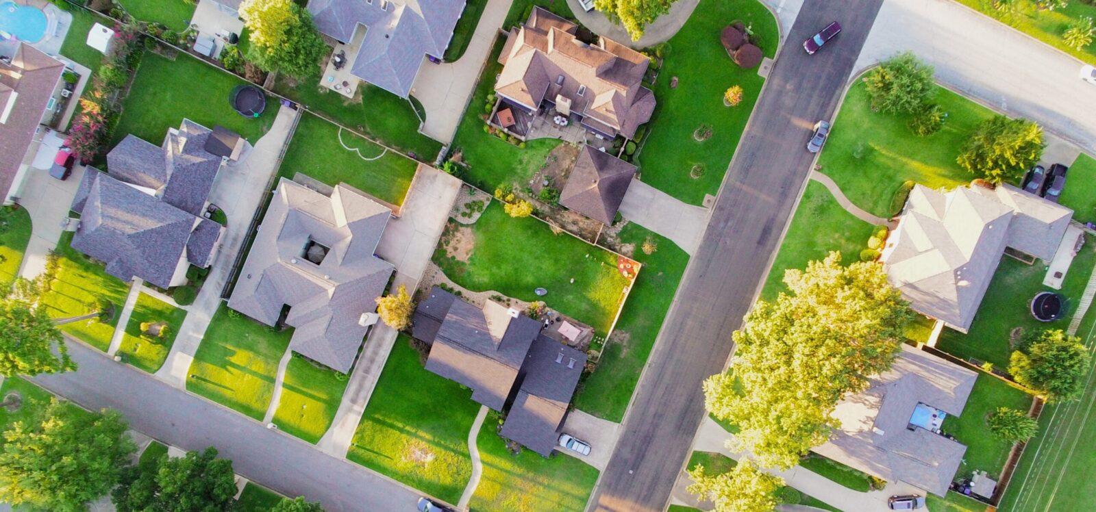 Aerial view of tallmadge ohio